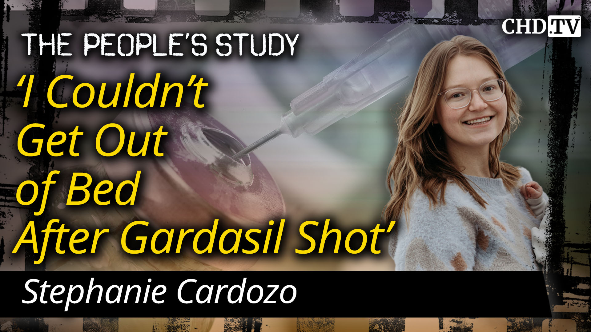 'I Couldn't Get Out of Bed After Gardasil Shot' - Stephanie Cardozo