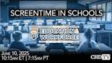 Hearing Entitled: Screentime in Schools