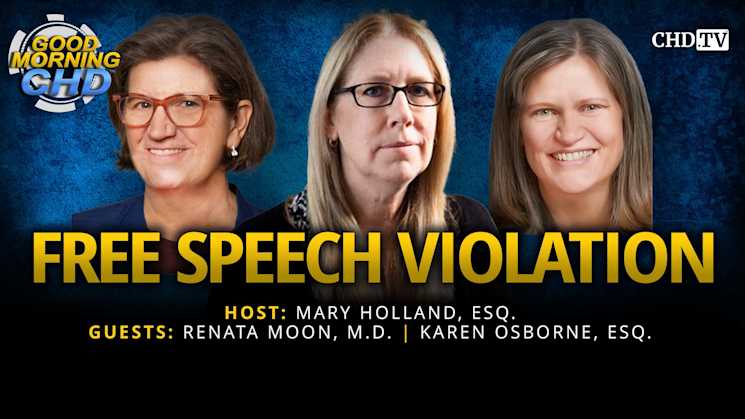 Free Speech Violation With Renata Moon, M.D. and Karen Osborne, Esq.
