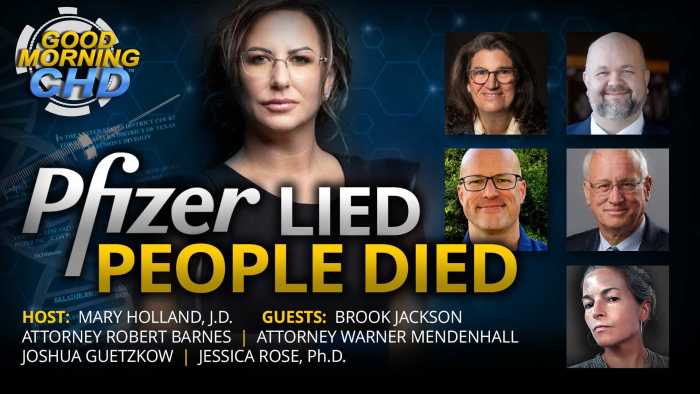 Pfizer Clinical Trial Whistleblower: ‘They Know That This Product Is Dangerous and Hurting People’