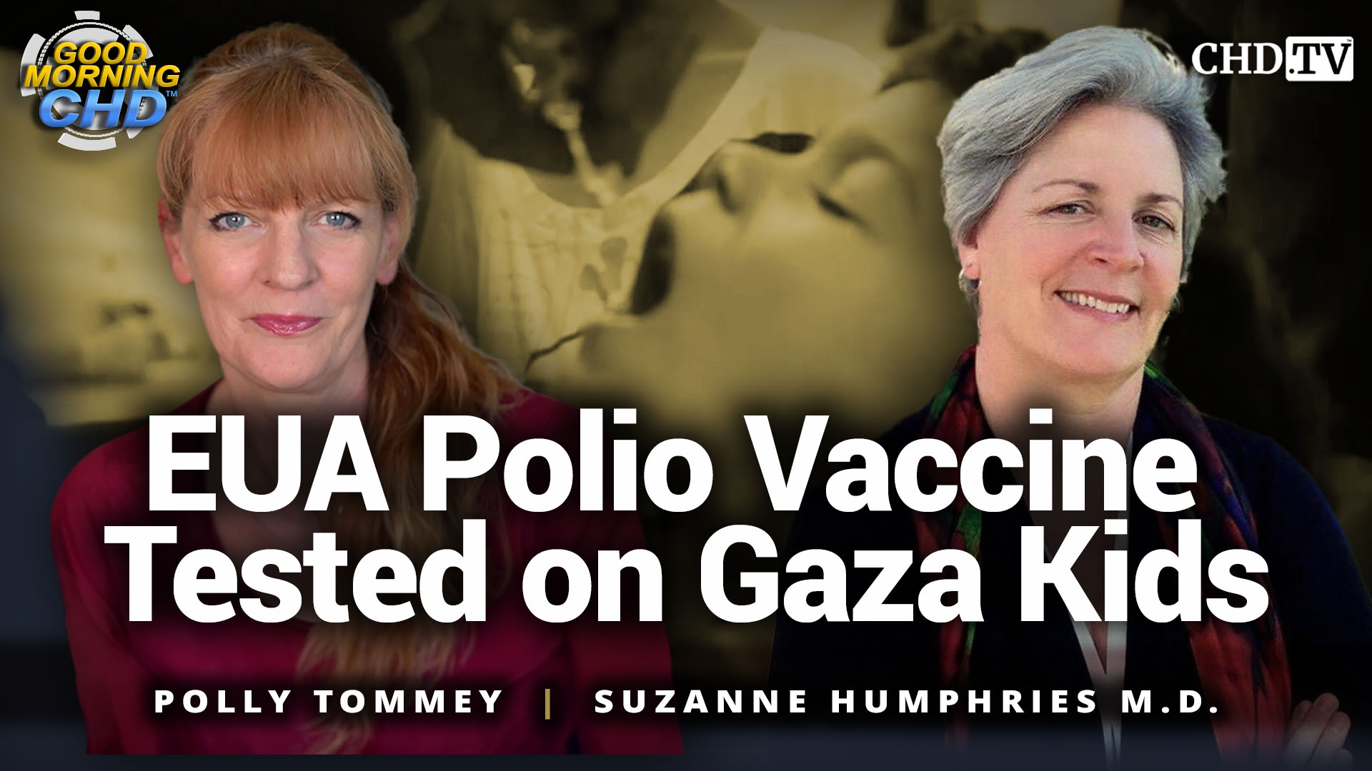 EUA Polio Vaccine Tested on Gaza Kids