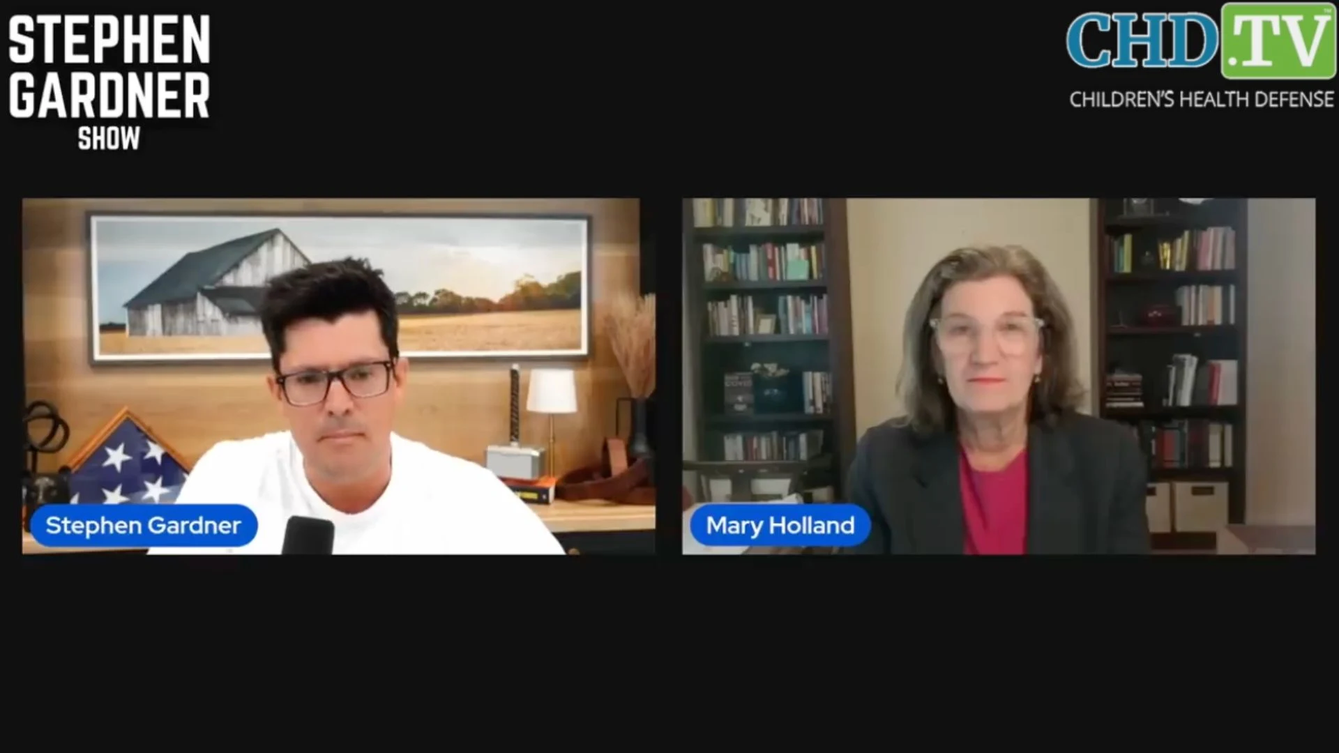 Mary Holland on the Stephen Gardner Show