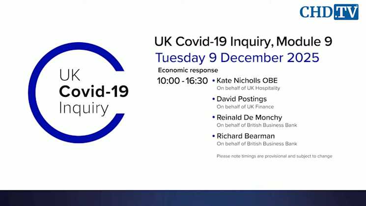 UK Covid-19 Inquiry Meeting | Dec. 9
