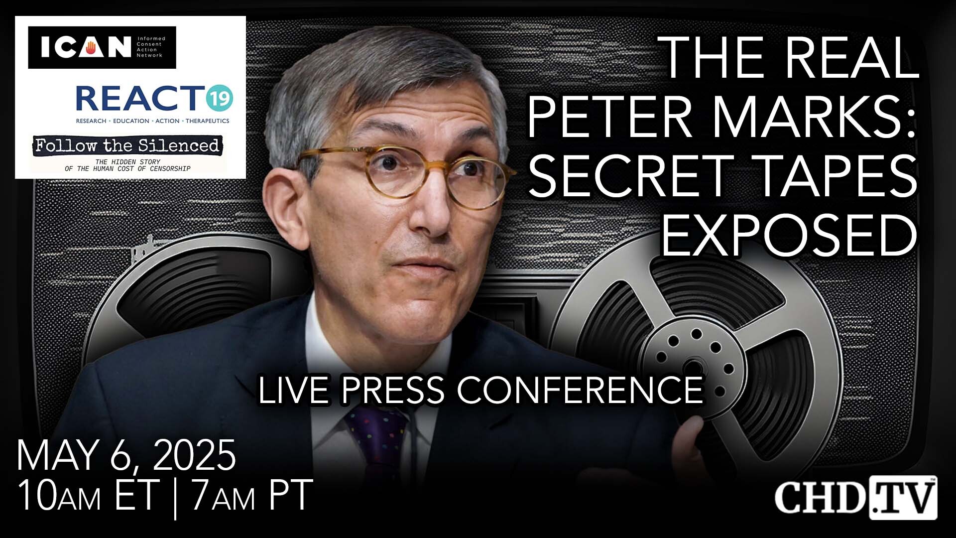 Press Conference: The Real Peter Marks: Secret Tapes Exposed