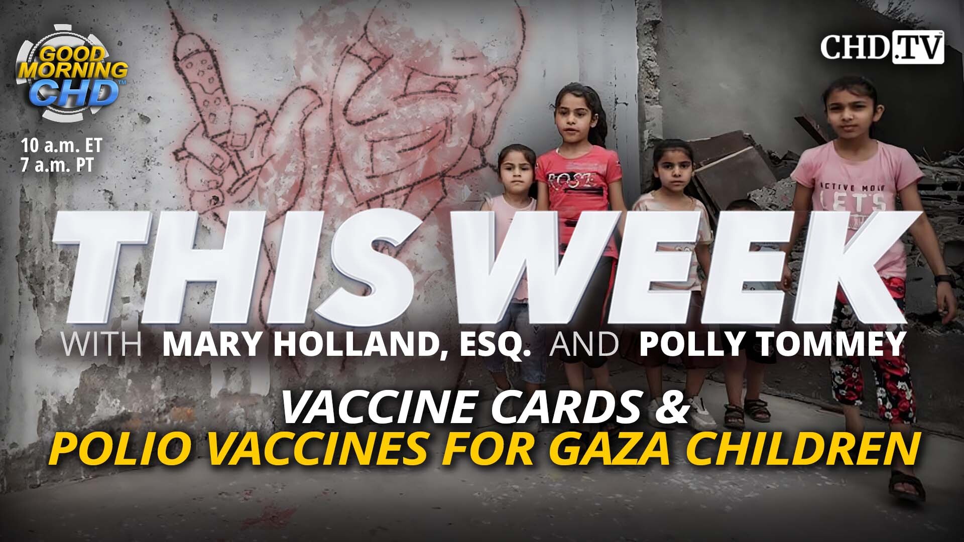 Vaccine Cards & Polio Vaccines for Gaza Children