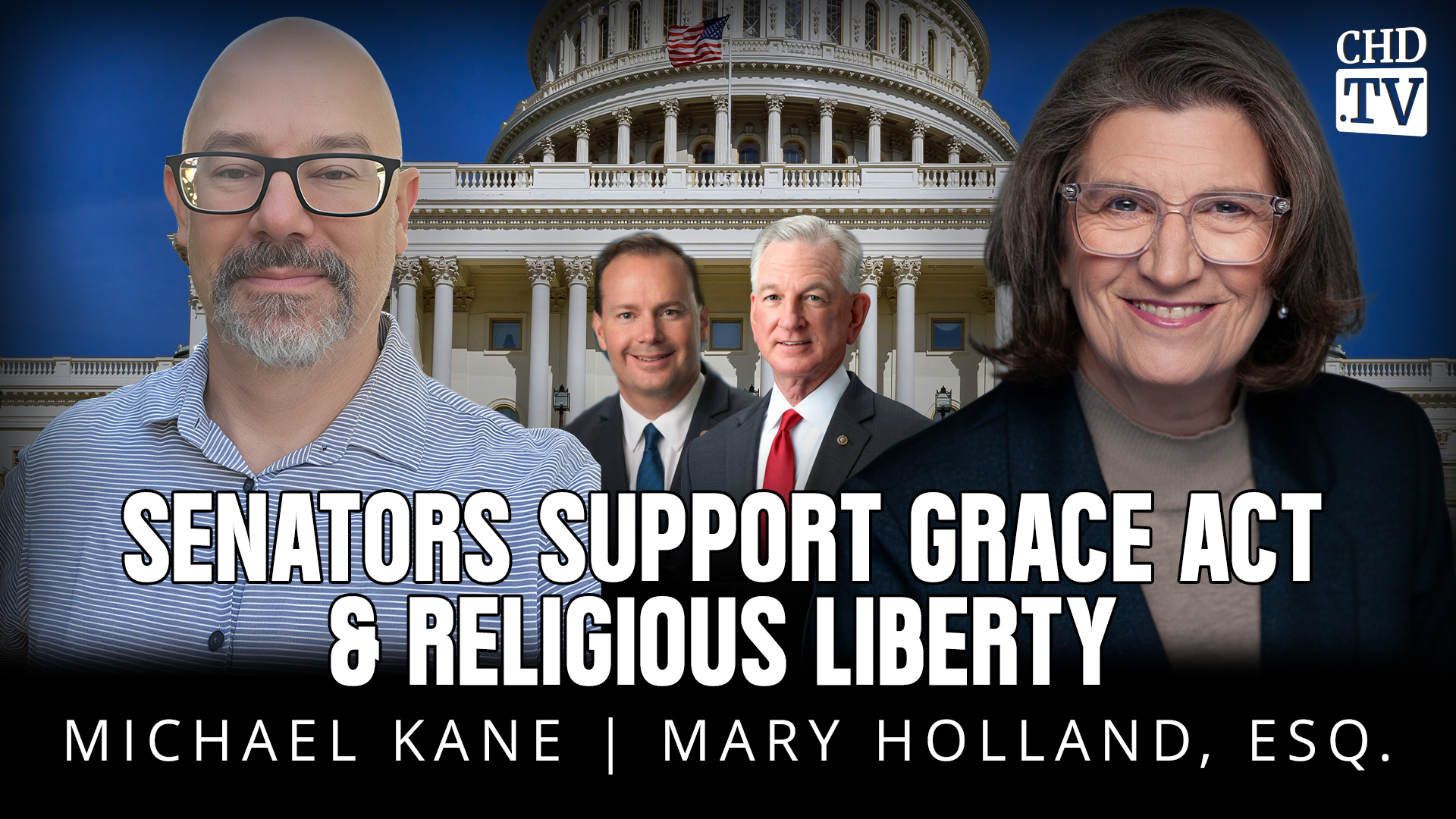 Breaking - Senators Support GRACE Act & Religious Liberty