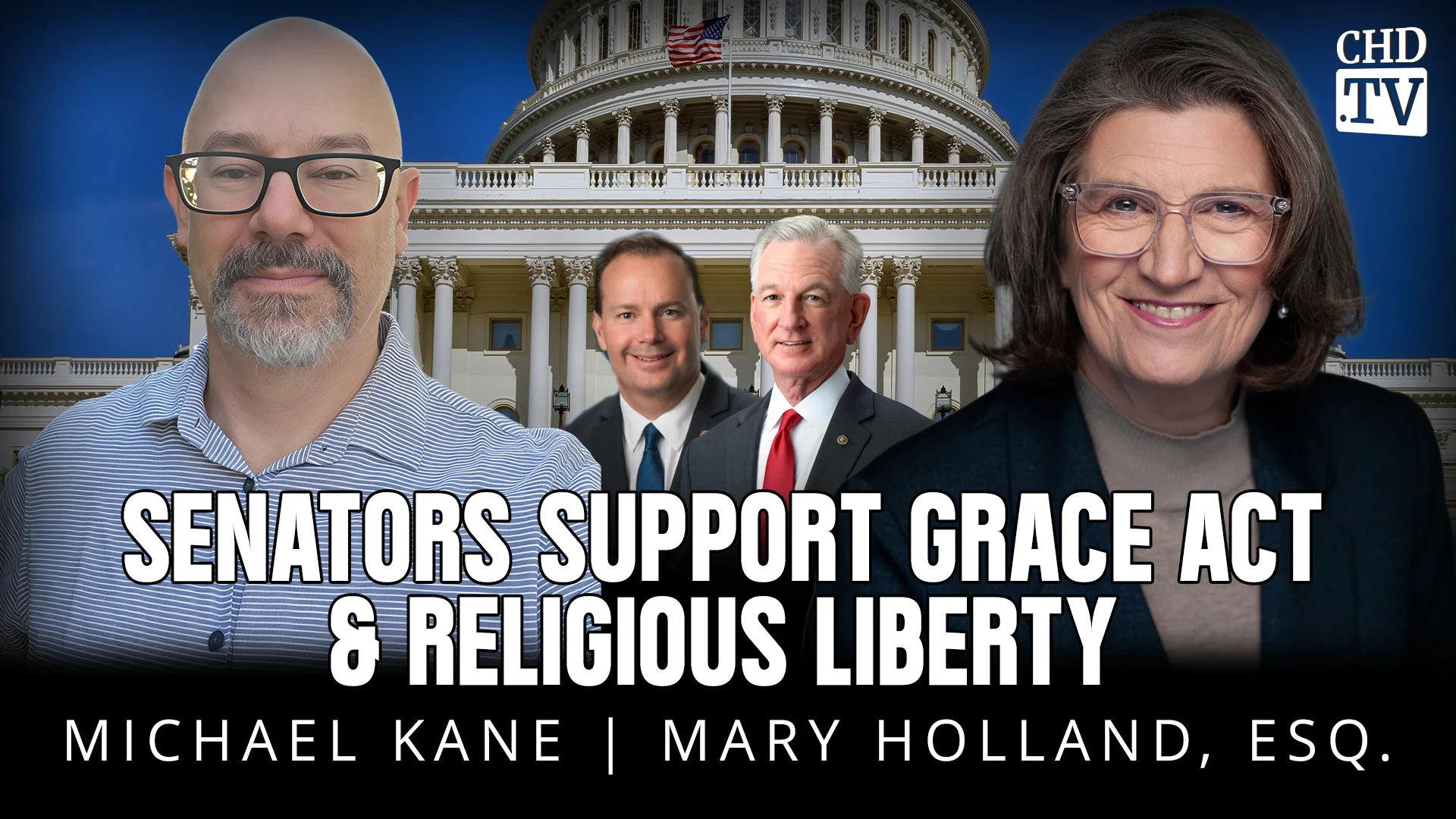 Breaking - Senators Support GRACE Act & Religious Liberty