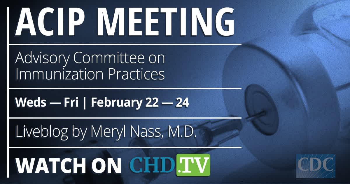 CDC ACIP Meeting | Polio, Meningococcal, RSV Vaccines + More | Feb 23rd, 2023