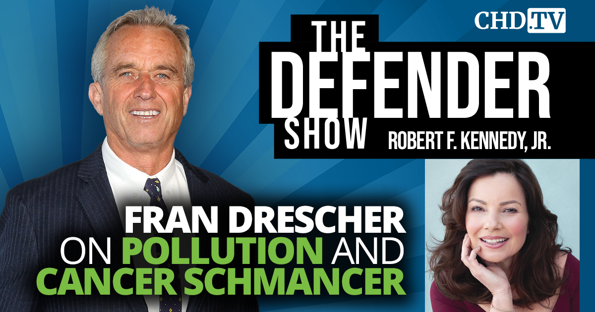 Fran Drescher on Pollution + Cancer Schmancer 