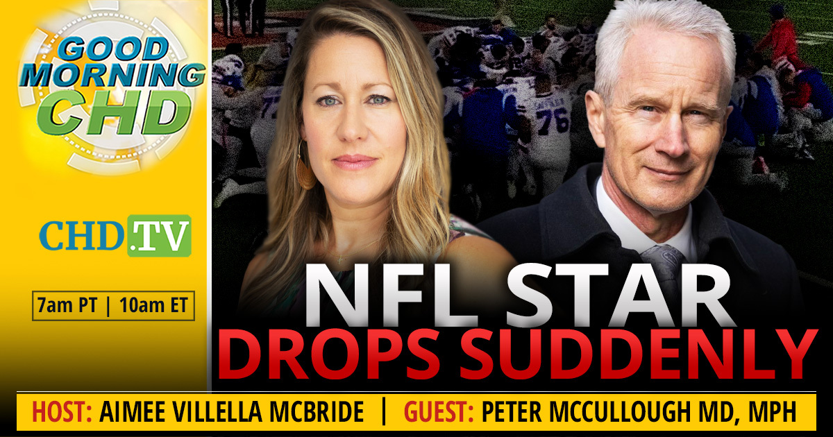 NFL Star Drops Suddenly With Peter McCullough, MD, MPH