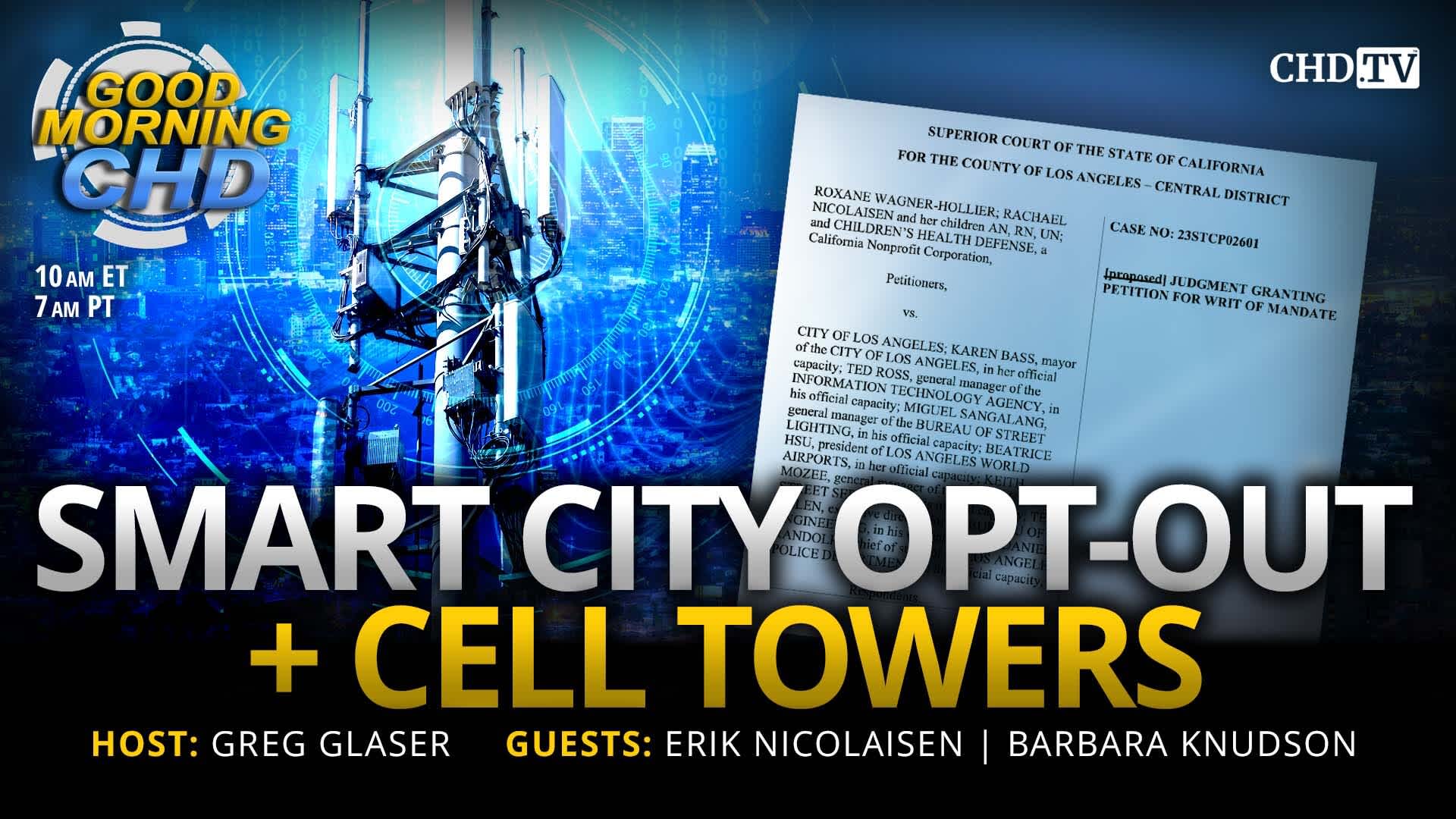 Smart City Opt-Out + Cell Towers