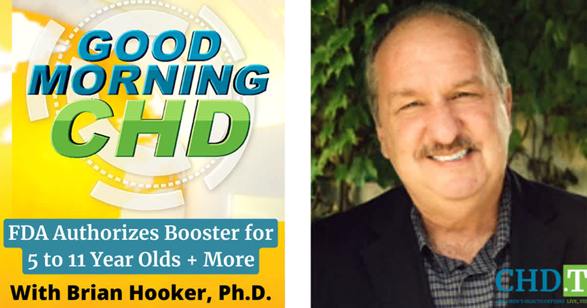 FDA Authorizes Booster for 5 to 11-Year-Olds With Brian Hooker, Ph.D. + Rally at Facebook Headquarters