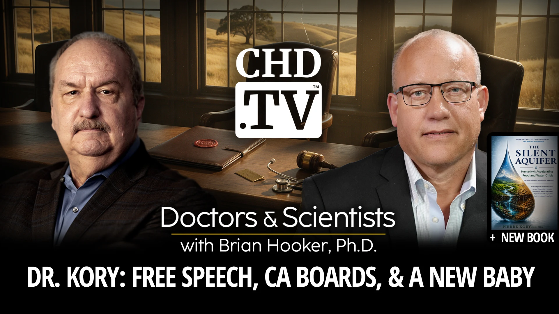 Dr. Kory: Free Speech, California Boards, & a New Baby
