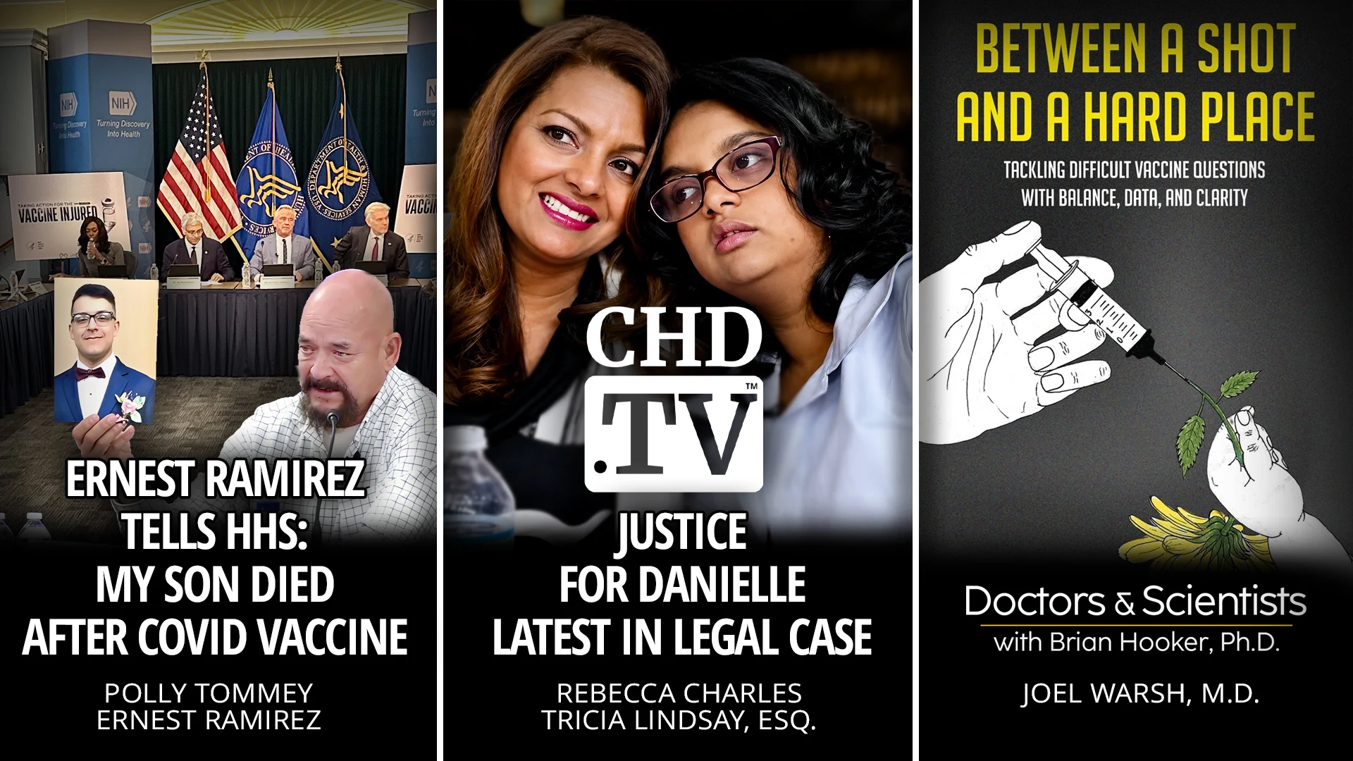 Ernest Ramirez  Tells HHS:  My Son Died  After COVID Vaccine + Justice For Danielle + Dr. Gator