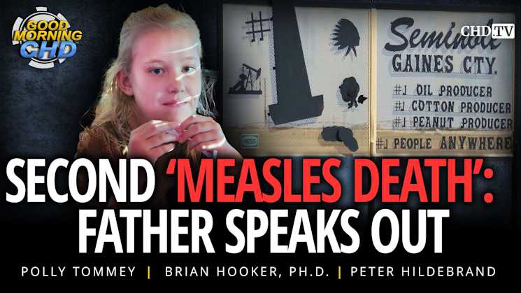 Second Measles Death - Peter Hildebrand