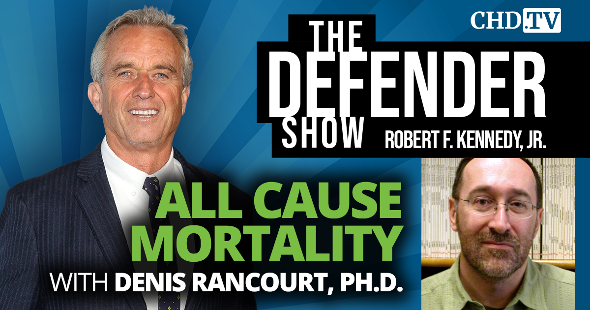 All Cause Mortality With Denis Rancourt, Ph.D.