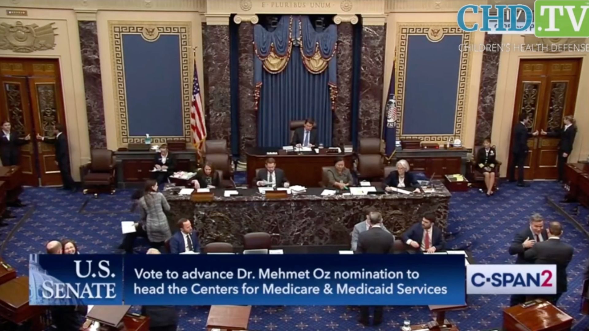 Full Senate Vote: Dr. Mehmet Oz for CMS