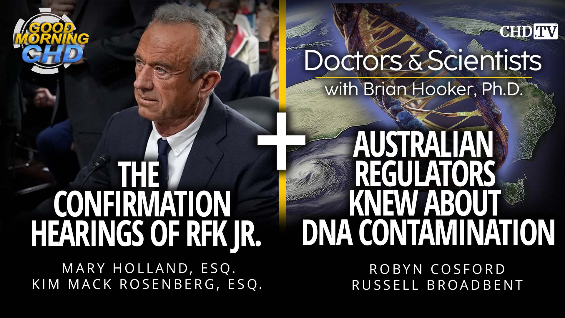 The Confirmation Hearings of RFK Jr. + Australian Regulators Knew About DNA Contamination