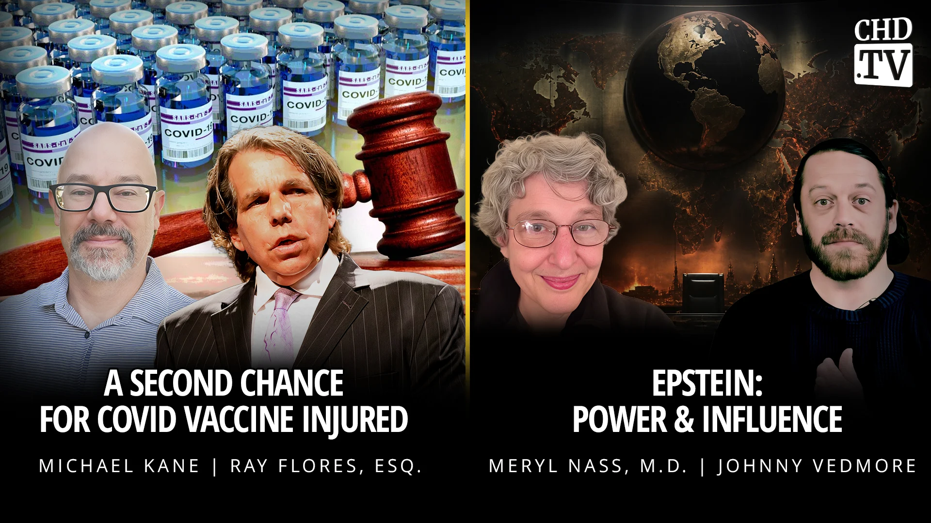 A Second Chance for COVID Vaccine Injured + Epstein: Power & Influence