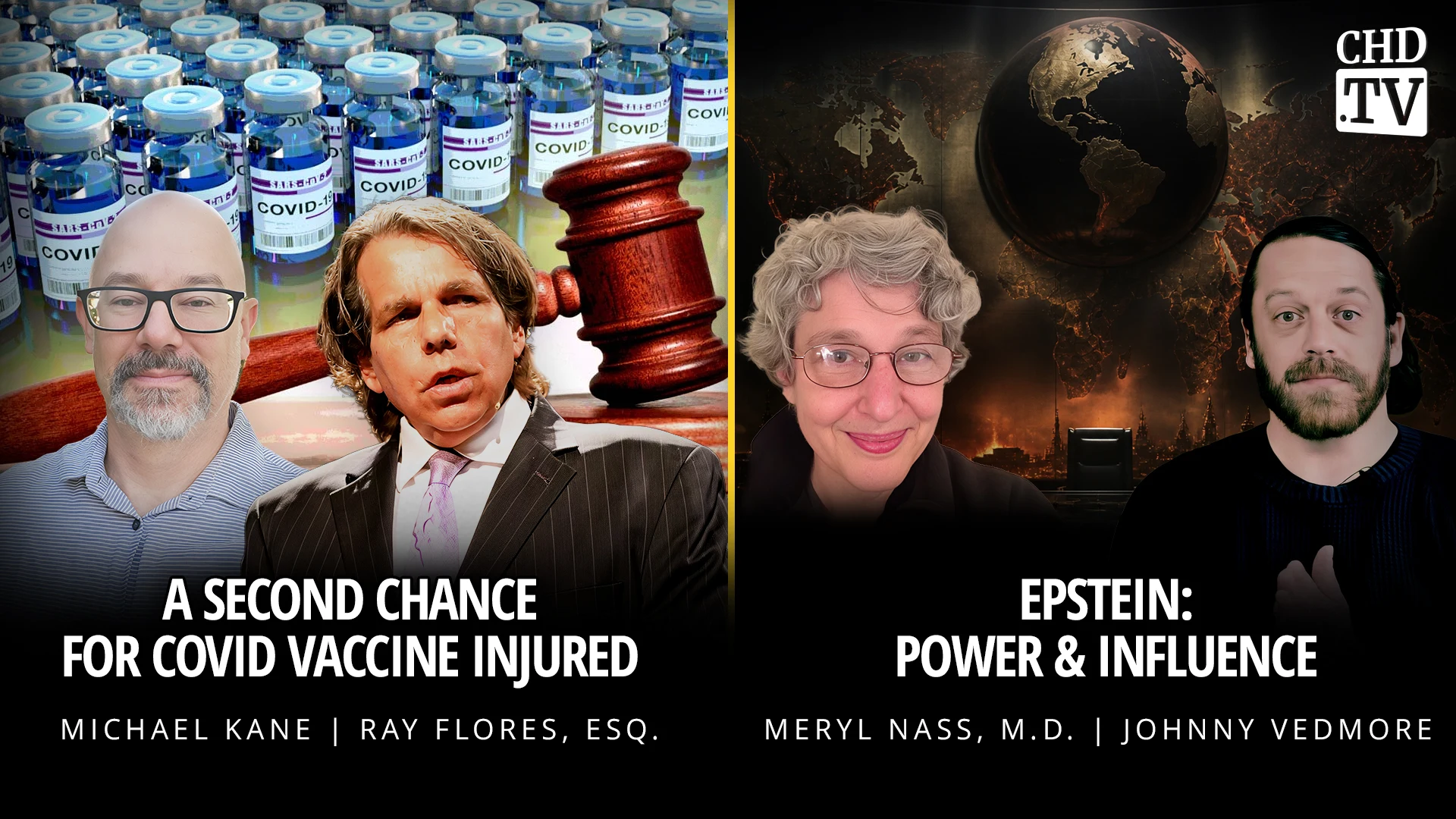A Second Chance for COVID Vaccine Injured + Epstein: Power & Influence