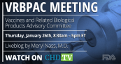 FDA VRBPAC Meeting | January 26th, 2023
