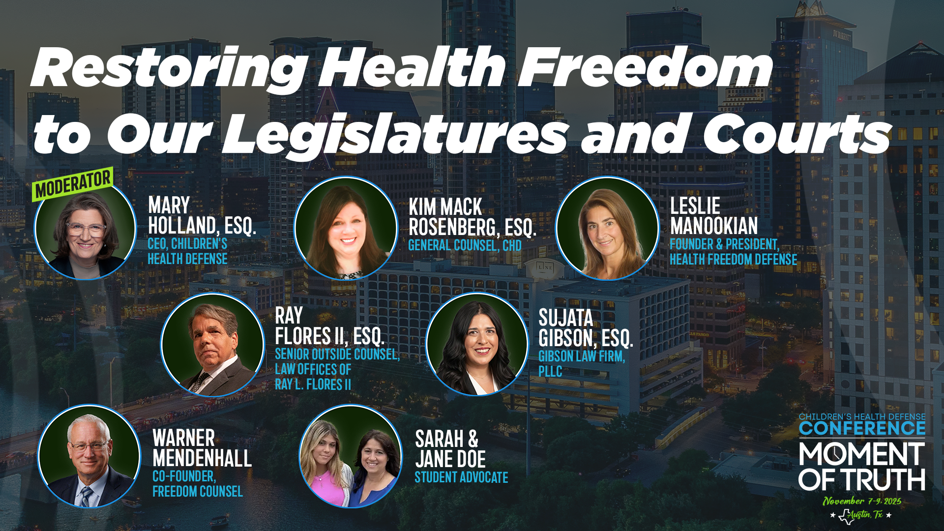 Restoring Health Freedom to Our Legislatures and Courts