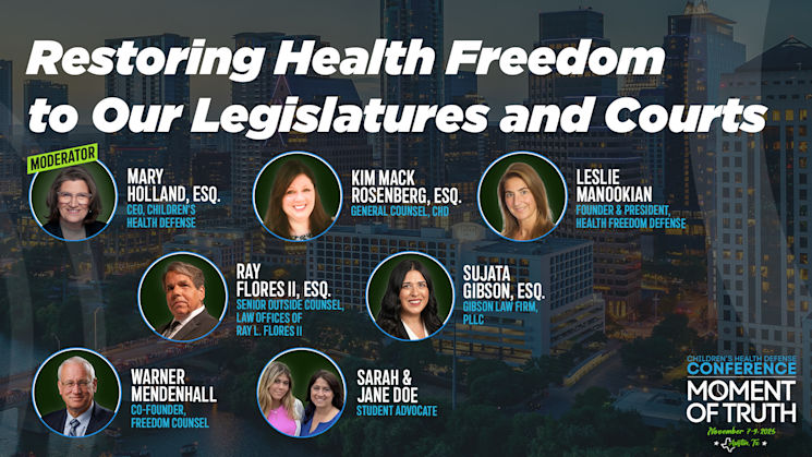 Restoring Health Freedom to Our Legislatures and Courts