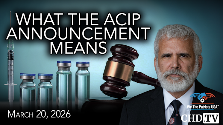 What the ACIP Announcement Means With Dr. Robert Malone