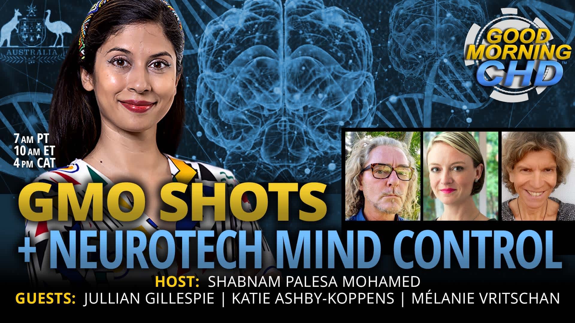 Unlicensed GMO’s in mRNA Shots + Neurotech Mind Control