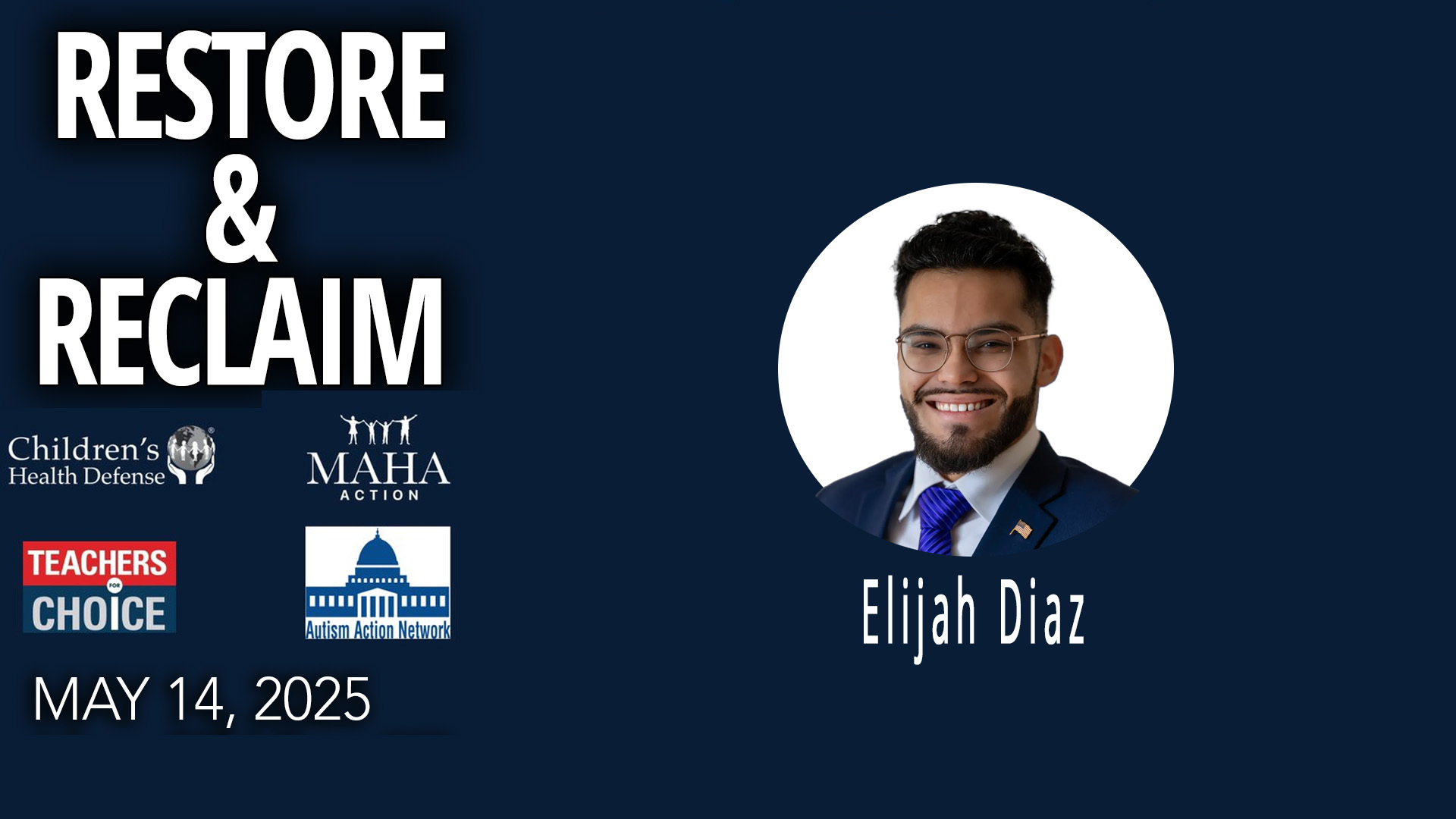 Elijah Diaz | Restore & Reclaim Albany Rally Speech