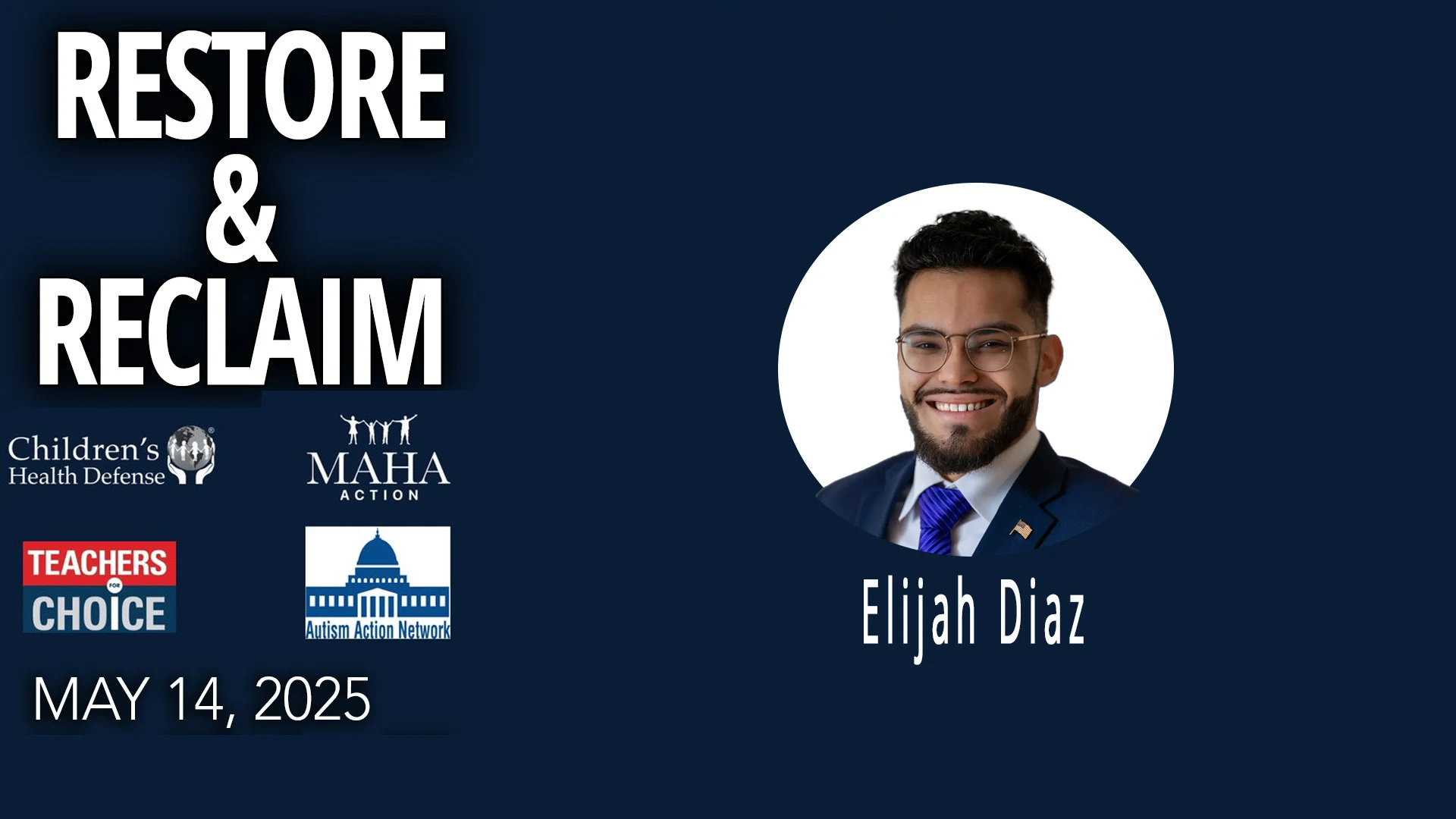 Elijah Diaz | Restore & Reclaim Albany Rally Speech