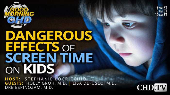 The Dangerous Effects of Screen Time on Kids