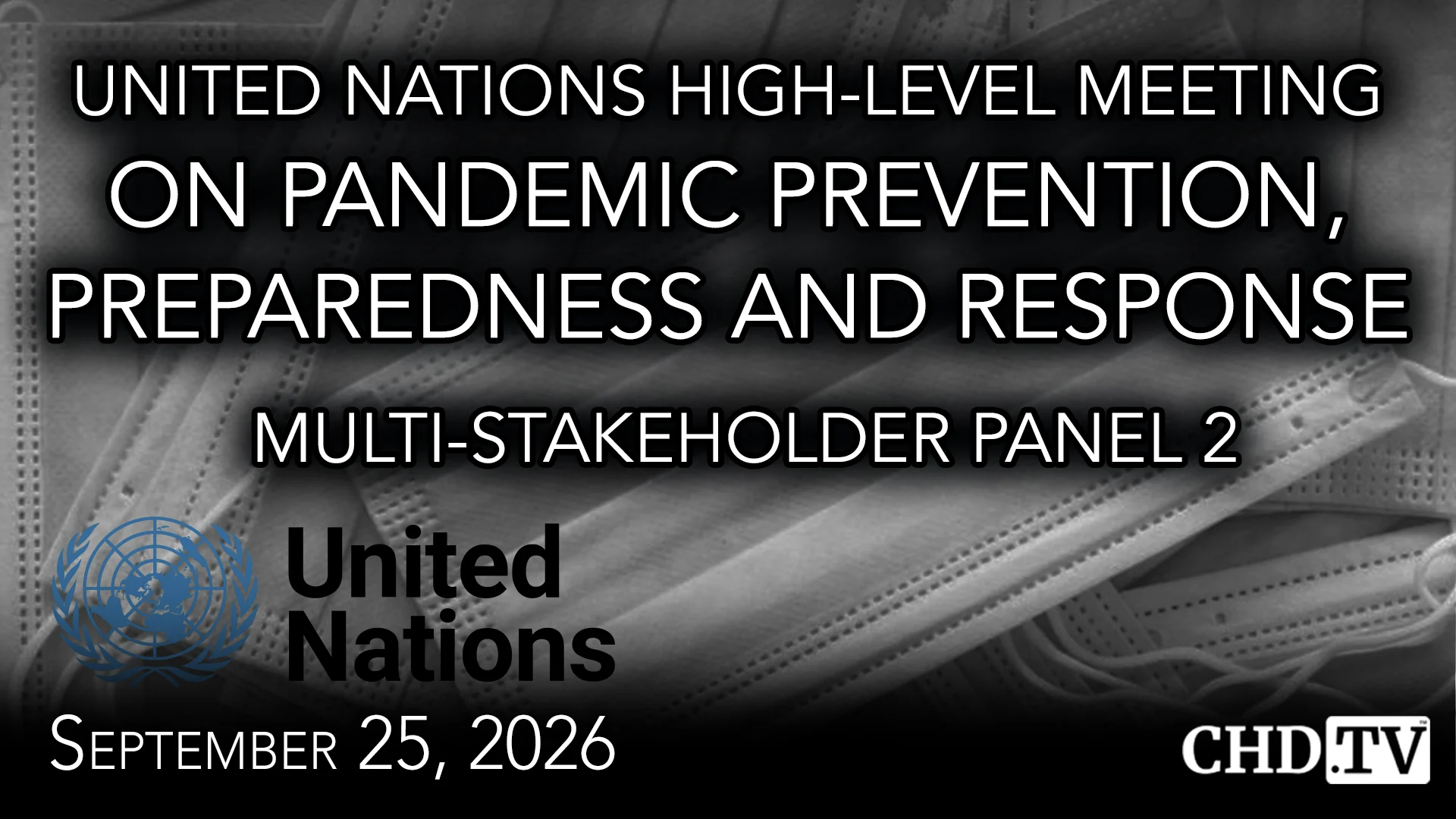 Equitable Access Panel: Capacities and Financing for Strengthened Pandemic Prevention, Preparedness and Response.
