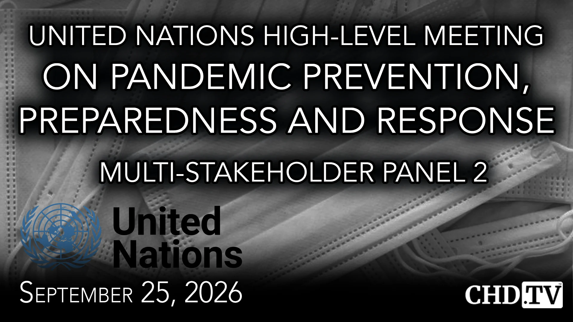 Equitable Access Panel: Capacities and Financing for Strengthened Pandemic Prevention, Preparedness and Response.