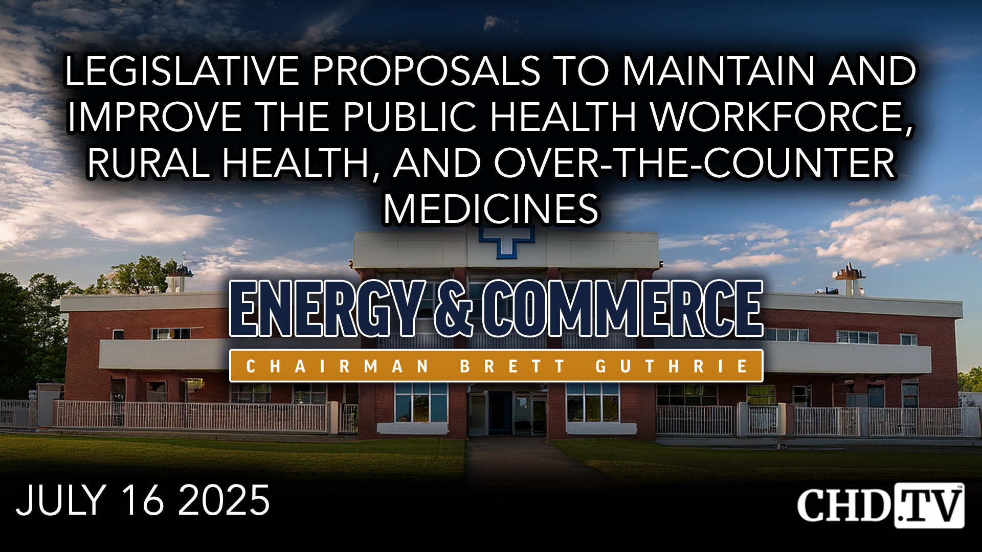 Proposals to Improve the Public Health Workforce, Rural Health, and Over-the-Counter Medicines