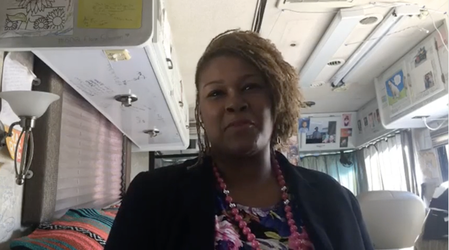 Sabrina Vaughn with Triplets in Dallas, Texas