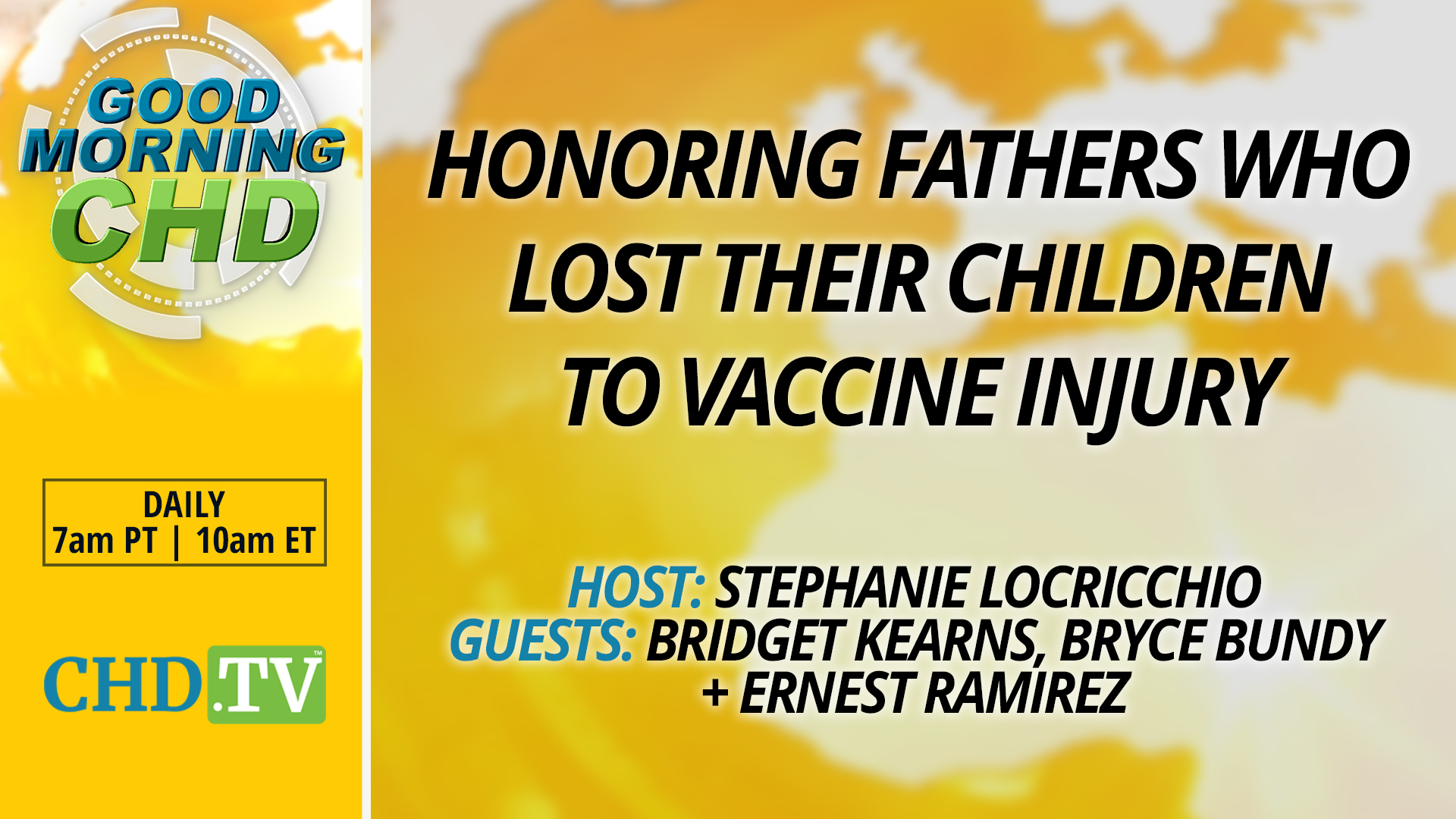 Honoring Fathers Who Lost Their Children to Vaccine Injury