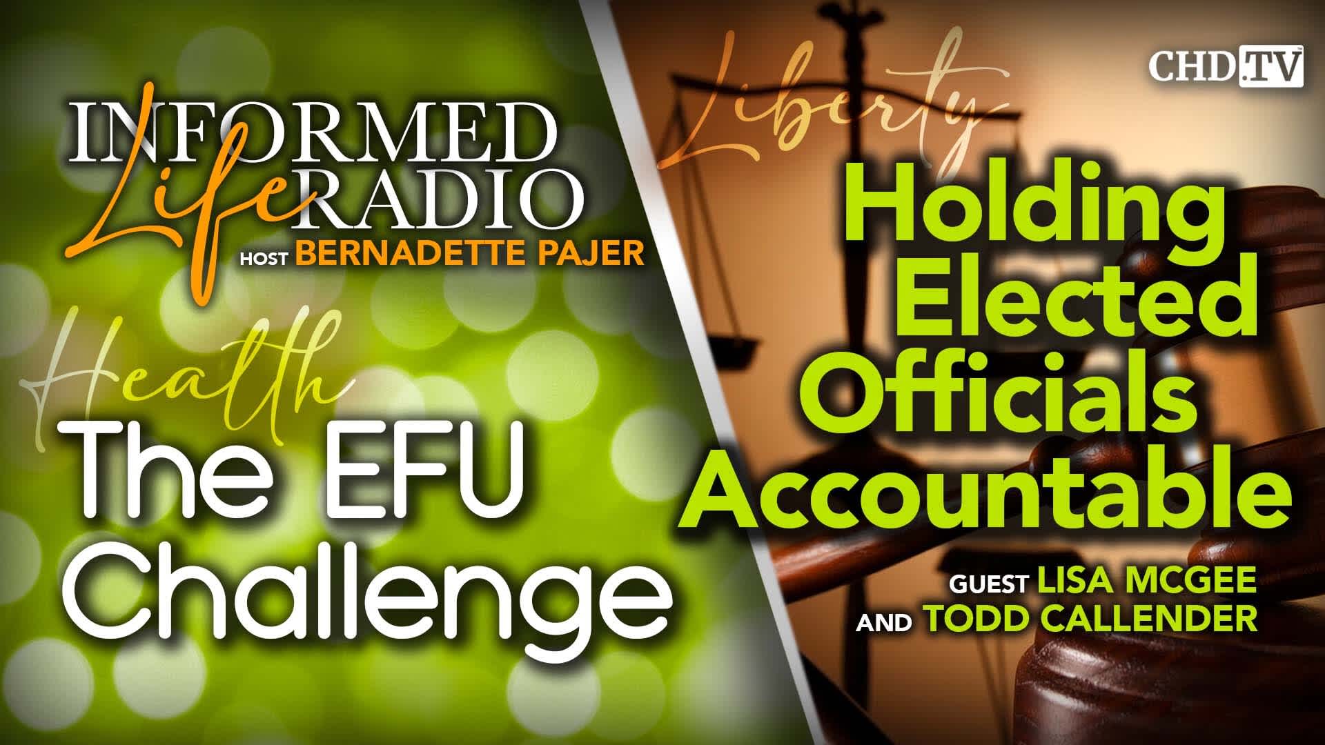 The EFU Challenge + Holding Elected Officials Accountable