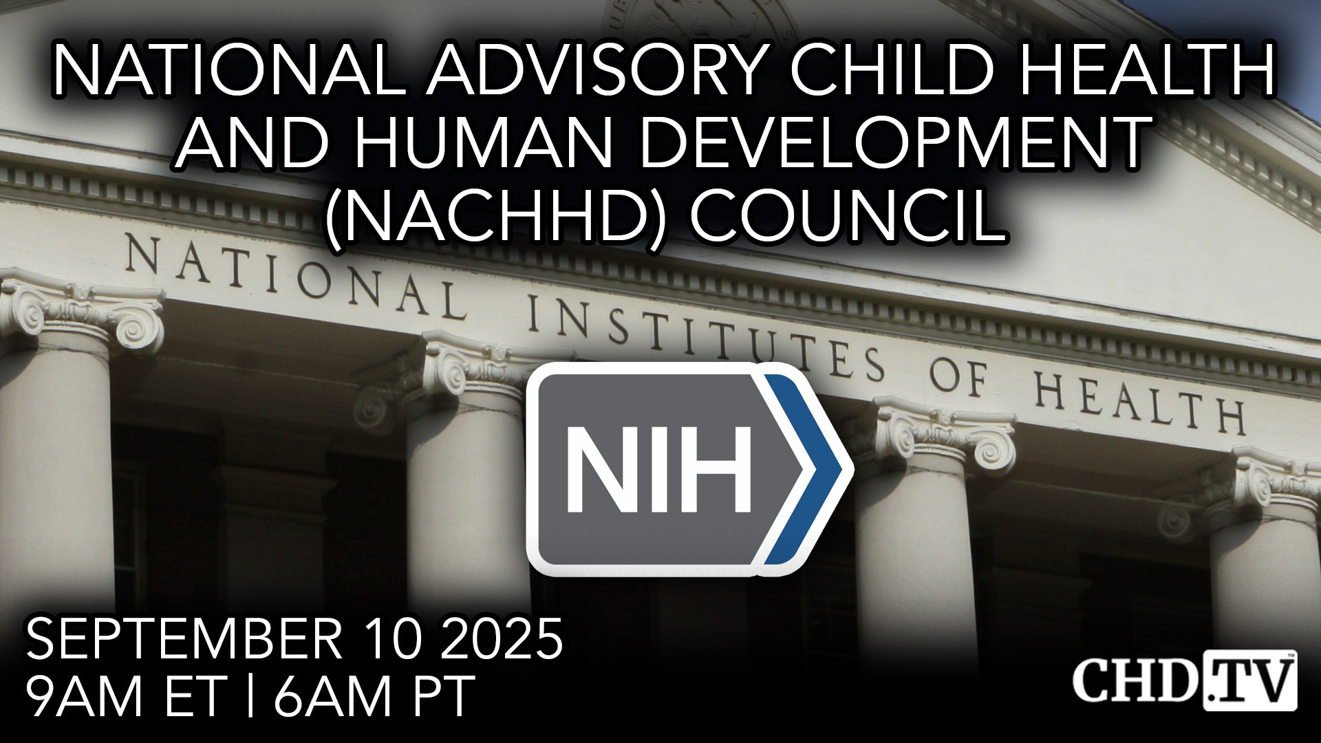 Jay Bhattacharya Makes Remarks at NACHHD Council Meeting