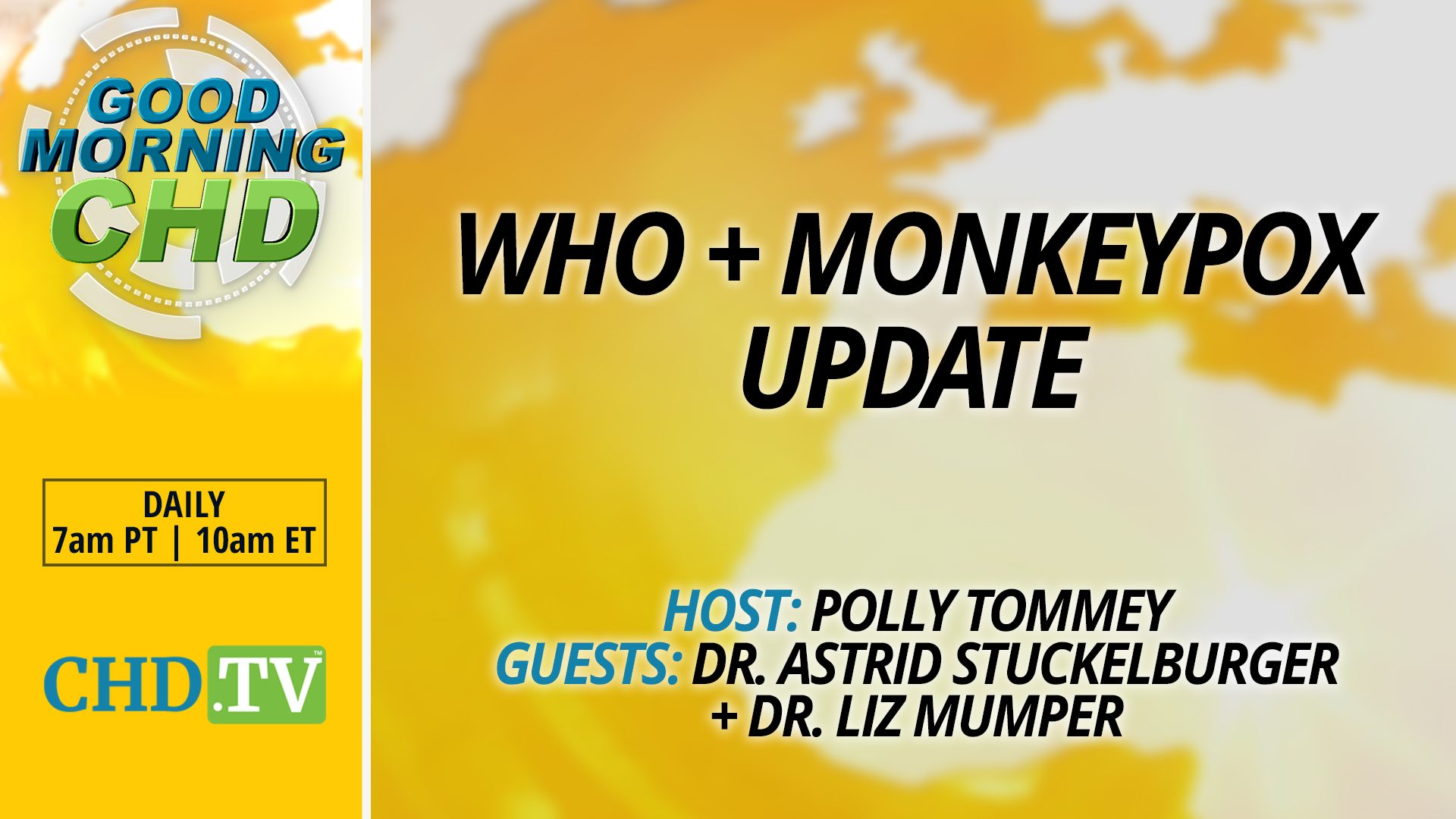WHO + Monkeypox Update With Dr. Astrid Stuckelberger + Dr. Liz Mumper