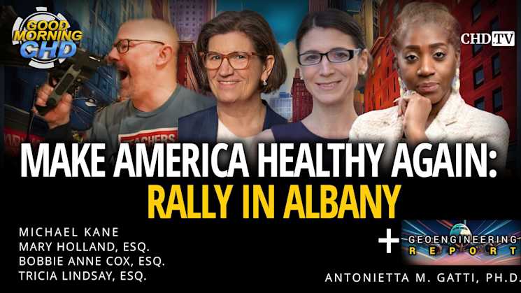 Make America Healthy Again: Rally in Albany + Nanoparticles Cause Disease?