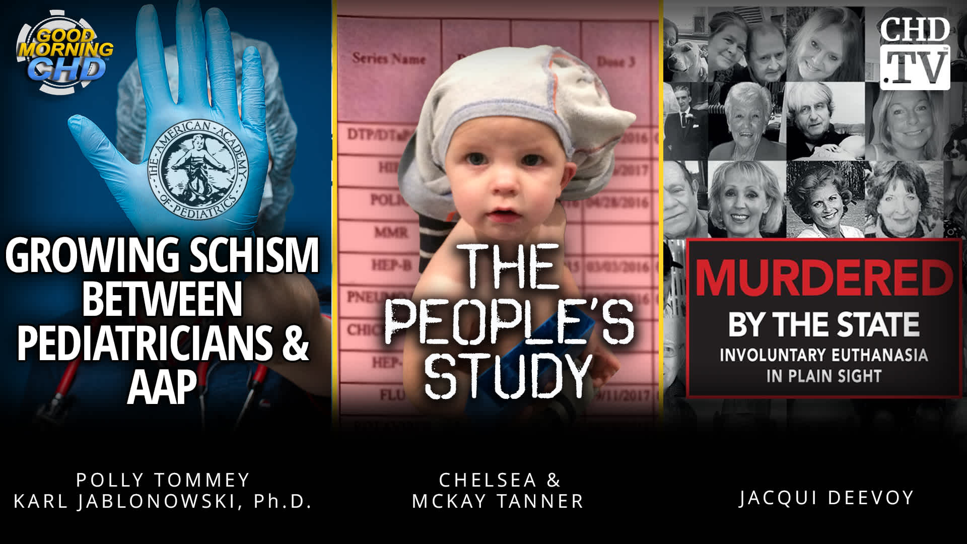 Growing Schism Between Pediatricians and AAP + The People's Study + Murdered by the State
