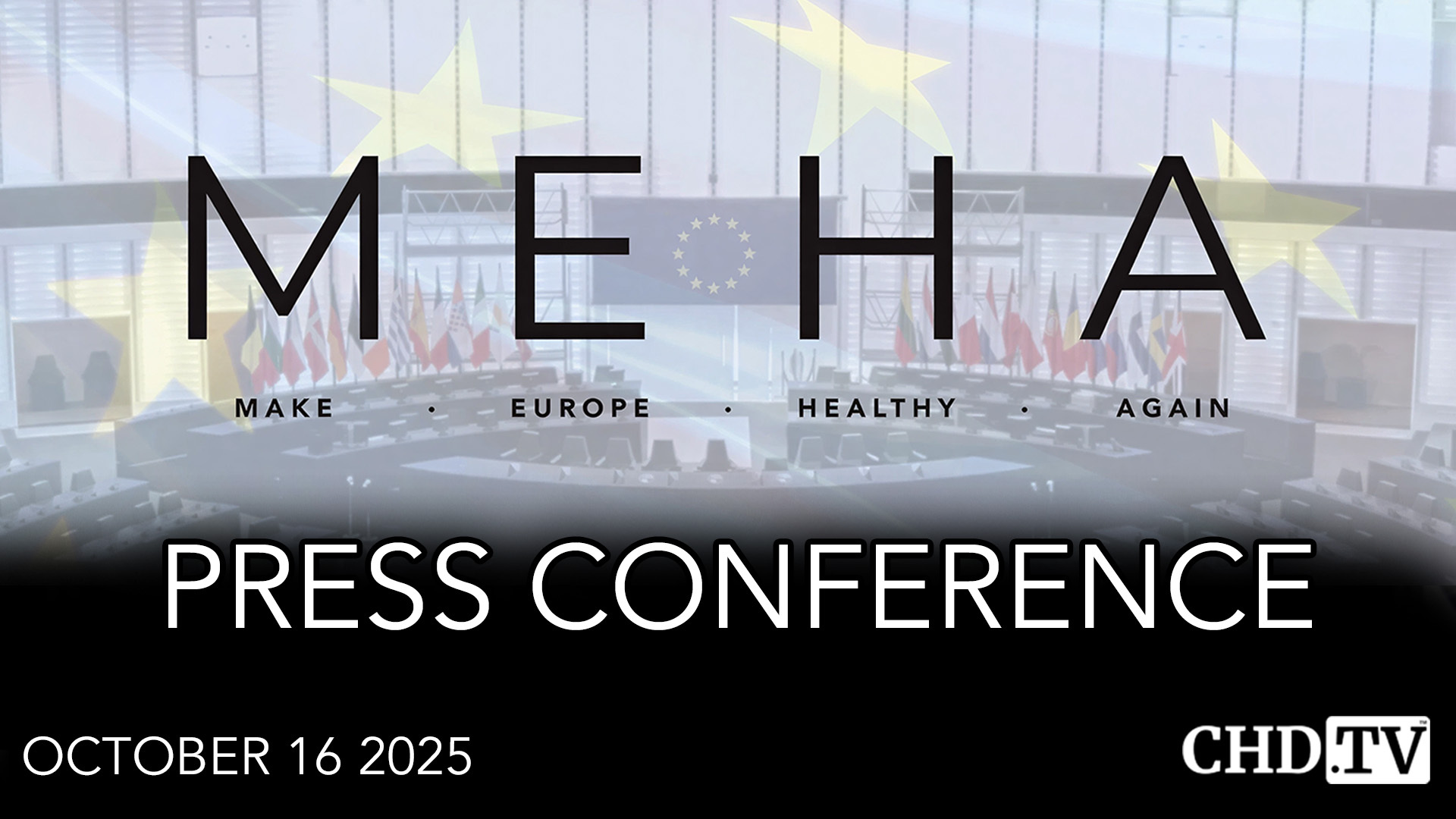 Press Conference: Make Europe Healthy Again Launch