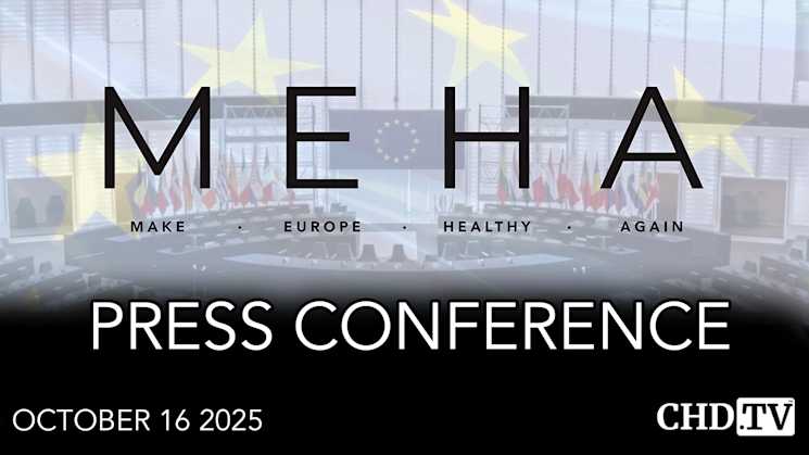 Press Conference: Make Europe Healthy Again Launch