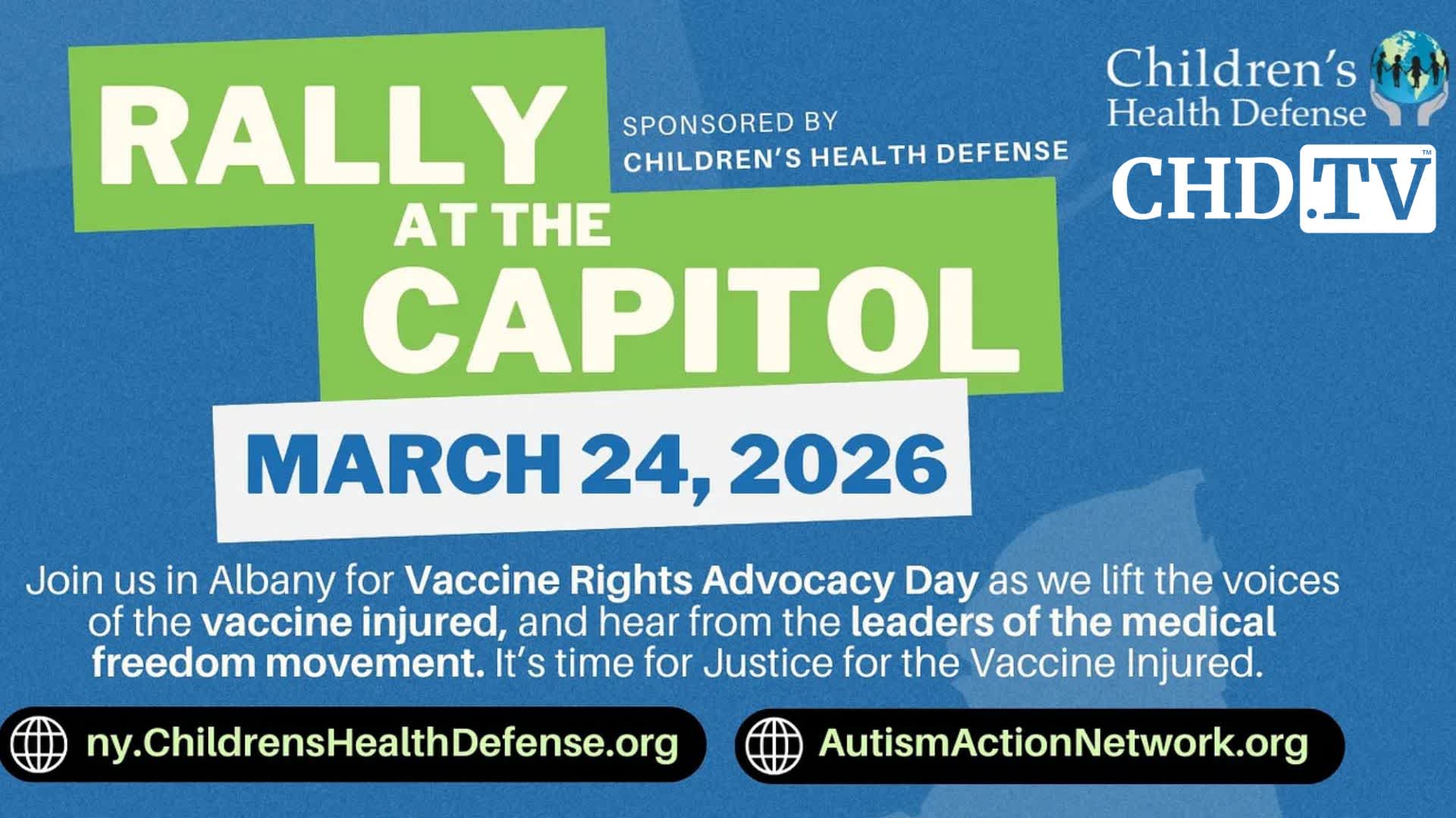 LIVE: Vaccine Rights Advocacy Day in Albany NY