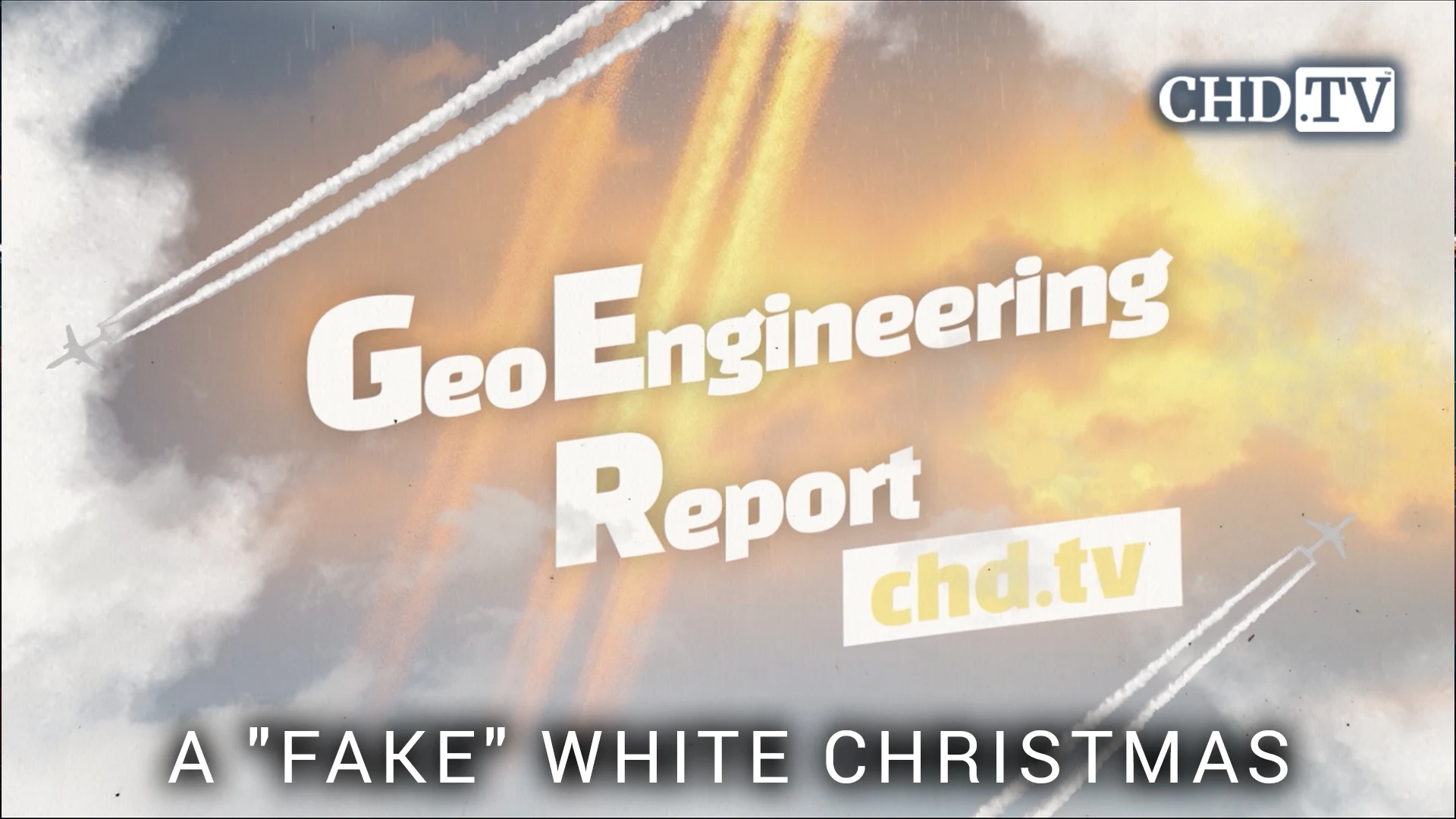 A "Fake" White Christmas