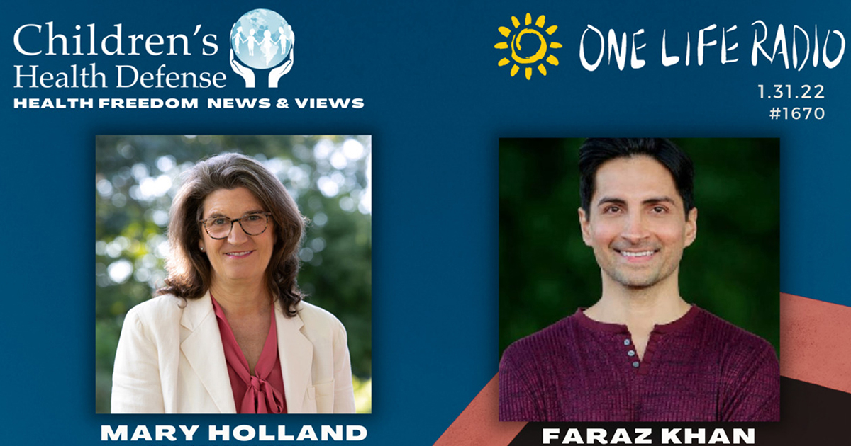 Mary Holland — Tracking Systems, Corrupted Studies + Faraz Khan — Anti-aging, Inner Beauty