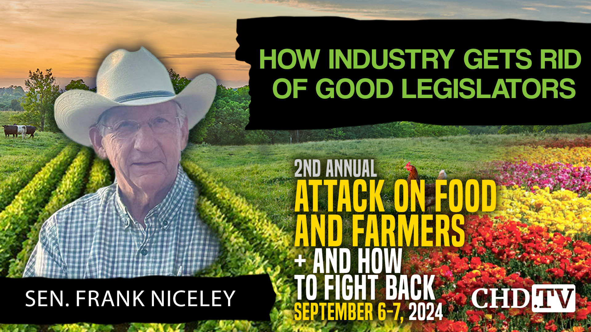 Sen. Frank Niceley | How Industry Gets Rid of Good Legislators