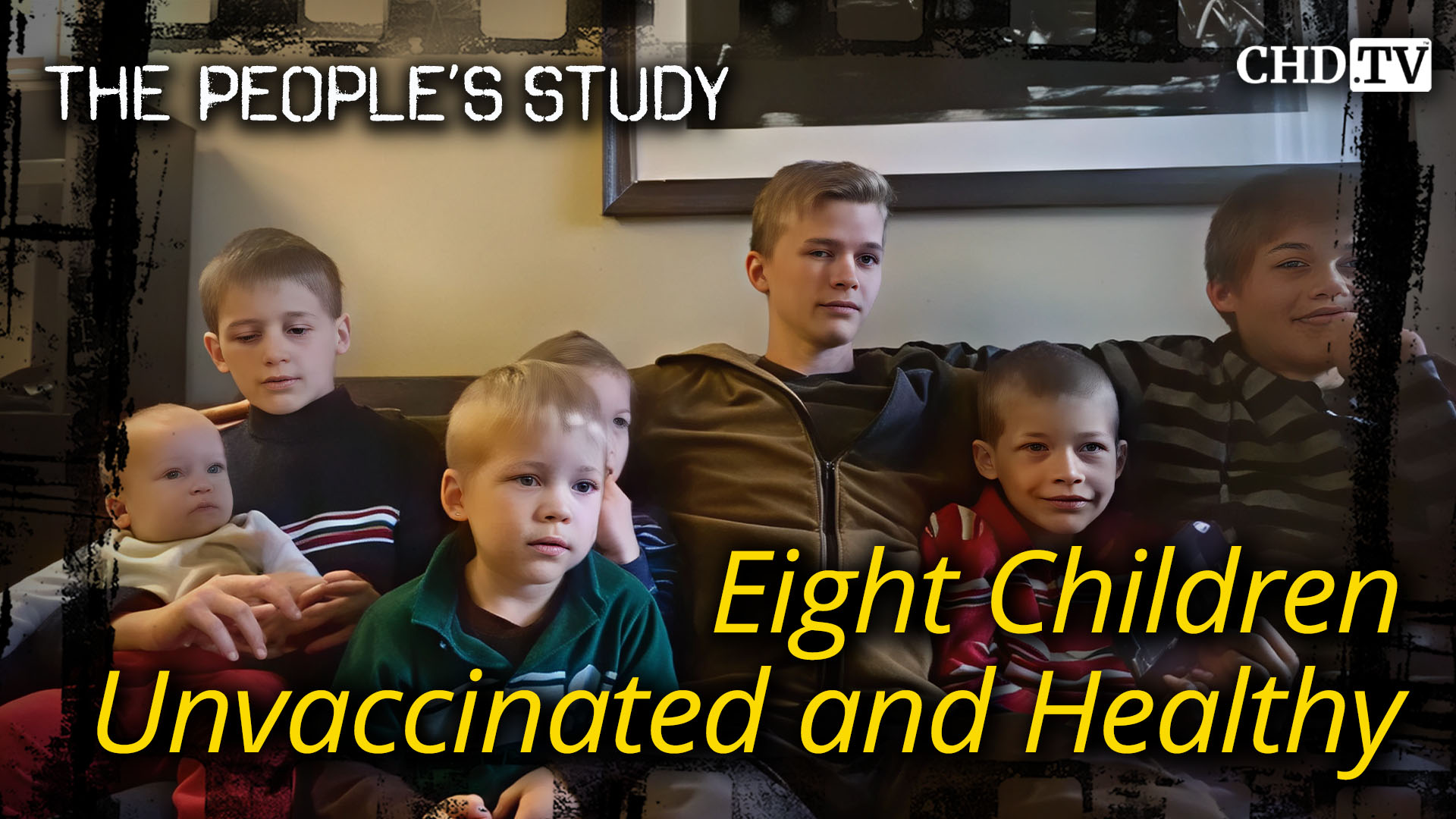 Eight Children Unvaccinated and Healthy