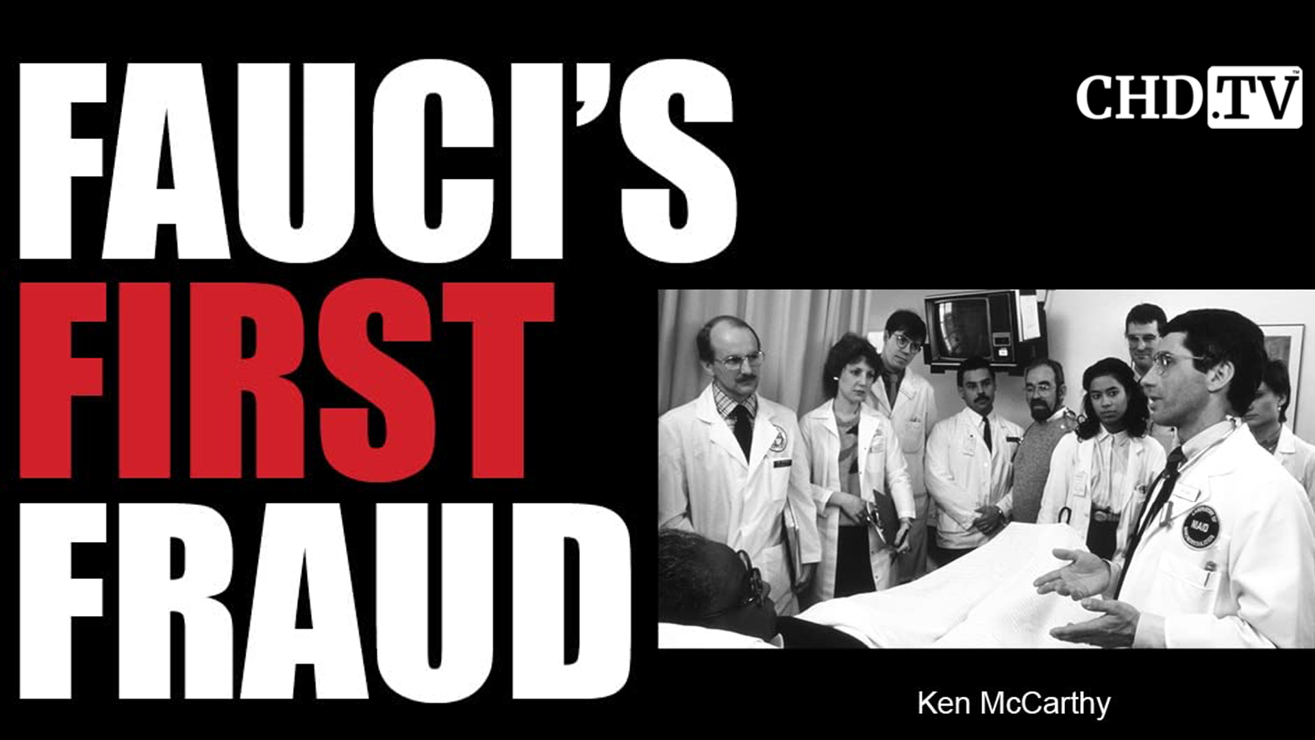 Fauci's First Fraud